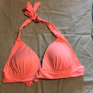 Mossimo coral bikini top